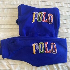 Polo Ralph Lauren boys sweatsuit size 6 great condition